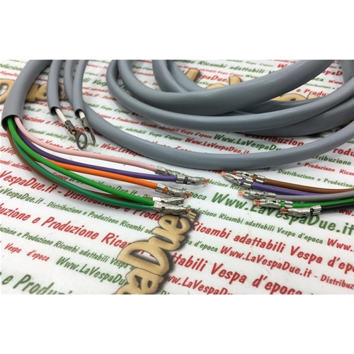 ELEKTRISCHE SYSTEM-VERKABELUNGEN FÜR LAMBRETTA CENTO 100 STELLINA J 125 ITALIENISCHES HANDWERKSPRODUKT