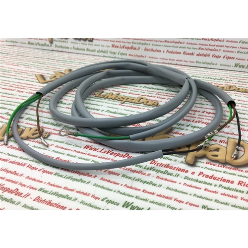 Cableado del sistema eléctrico para Lambretta J 50. Producto artesanal italiano.