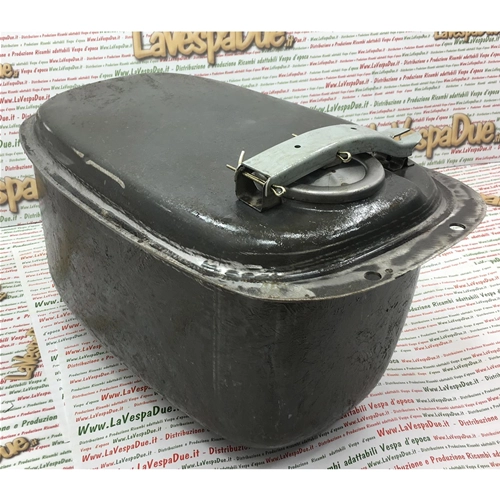Réservoir de carburant avec bouchon pour VESPA 160 GS, 180 SS, 180, 200 RALLY, adaptable à toutes les VESPA 125, 150, 160, 180, 200 PX et PE.