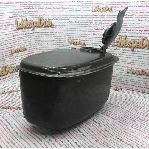 Réservoir de carburant avec bouchon pour VESPA 160 GS, 180 SS, 180, 200 RALLY, adaptable à toutes les VESPA 125, 150, 160, 180, 200 PX et PE.