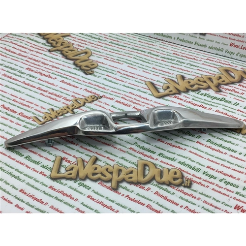 Central decorative trim nose accessory for emblem shield for VESPA 125 150 160 180 200 shield dimensions 40 x 32 mm