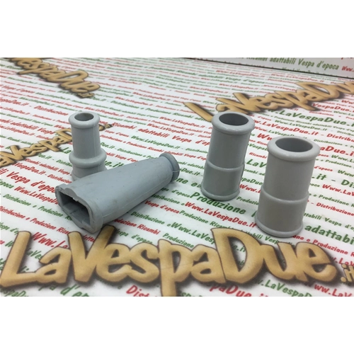 Kit de capuchons pour presse-étoupes, manchons de protection, phare bas de qualité italienne pour Vespa 125 U VU1T VM2T VN2T, caoutchoucs de guidon, tunnel central