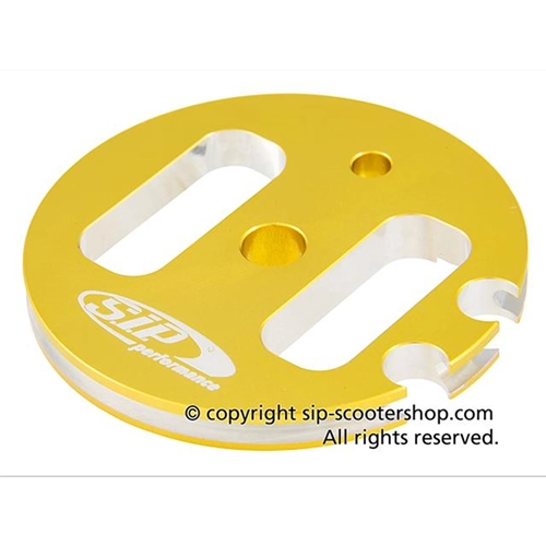 GEAR CHANGE CONTROL ROLLER PULLEY SIP 13979461 COLOR YELLOW ANODIZED STEERING HEAD QUICK CHANGE FOR VESPA 125 VNB3T VNB4T VNB5T VNB6T 150 VB1 VBA VBB VGLA B GS VS2 VS3 VS4 VS5 160 GS