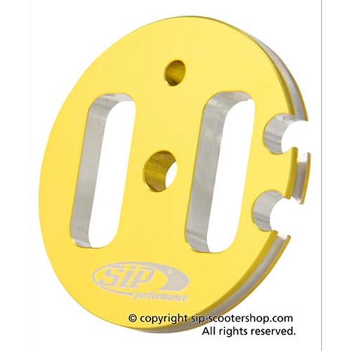 GEAR CHANGE CONTROL ROLLER PULLEY SIP 13979461 COLOR YELLOW ANODIZED STEERING HEAD QUICK CHANGE FOR VESPA 125 VNB3T VNB4T VNB5T VNB6T 150 VB1 VBA VBB VGLA B GS VS2 VS3 VS4 VS5 160 GS