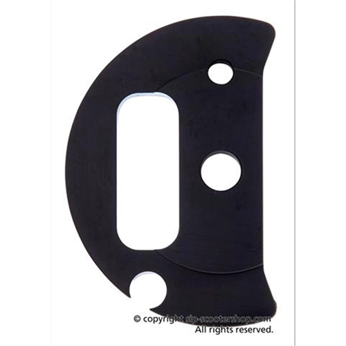SIP 13979472 THROTTLE CONTROL PULLEY, BLACK ANODIZED, QUICK THROTTLE STEERING HEAD FOR VESPA 125 VNB3T VNB4T VNB5T VNB6T 150 VB1 VBA VBB VGLA B GS VS2 VS3 VS4 VS5 160 GS