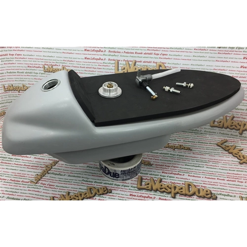 Selle avec réservoir de carburant intégré de 7,5 litres pour Vespa 6 Sei Giorni et Sport, compatible avec Vespa 50, 90 et 125 NLR Special Primavera ET3