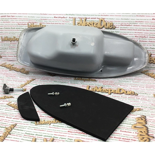 Selle avec réservoir de carburant intégré de 7,5 litres pour Vespa 6 Sei Giorni et Sport, compatible avec Vespa 50, 90 et 125 NLR Special Primavera ET3