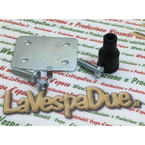 Kit de fixation complet pour support de bobine externe avec vis, écrous et presse-étoupe pour Vespa 50, 90, 125, 150, NLR, Special, ET3, Sprint, GT et GTR.