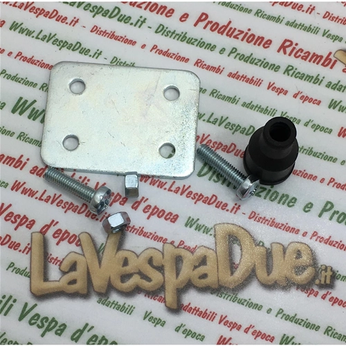 Kit de fixation complet pour support de bobine externe avec vis, écrous et presse-étoupe pour Vespa 50, 90, 125, 150, NLR, Special, ET3, Sprint, GT et GTR.