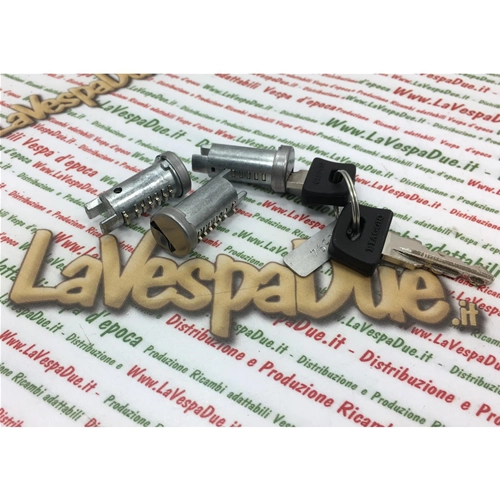 ORIGINAL PIAGGIO 3-ZYKLINDER-SCHLOSS-SET FÜR VESPA 50 125 150 200 PK XL SP ETS PX ARCOBALENO RO 1792925