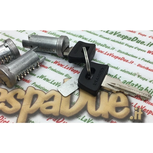 ORIGINAL PIAGGIO 3-ZYKLINDER-SCHLOSS-SET FÜR VESPA 50 125 150 200 PK XL SP ETS PX ARCOBALENO RO 1792925