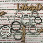 Fork steering cup bearing kit VESPA 50 90 PX PE 50 125 150 160 180 200 PRIMAVERA SPRINT RALLY SPECIAL NLR ET3 PK S XL SS GT TS SUPER GS SS COSA ro 153024 CM061304 56003R 650075 650075 65069345 154698 56002R CM061303 650693 153023