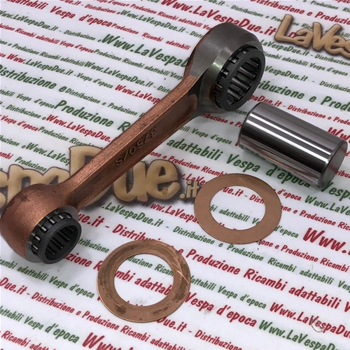 Komplette Pleuelstange für VESPA 125 und 150 ab Baujahr 1960 (VNA, VNB, VBA, VBB) mit 2%-Kraftstoffgemisch.
