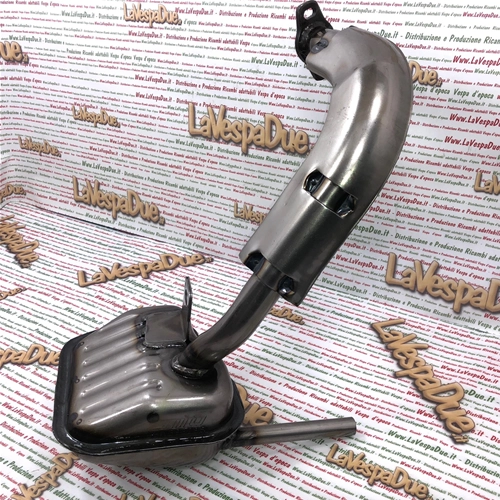 Pot d'échappement pour Vespa 50 première série NLR Special 90 125 ET3 Primavera homologué ro 137655 132106