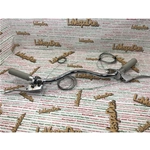 Manubrio cromato per VESPA CORSA 6 SEI GIORNI 125 V30T A V33T VN VM 150 VL struzzo e faro basso sportivo