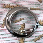 Copriventola in Acciaio Cromato stile anni 60 per VESPA 80 125 150 200 PX PE con avviamento elettrico
