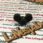 Aluminum wing nut with rubber cap for fuel cap and battery brackets for VESPA 50 90 125 150 160 180 200 all V1T V15T VM VN V30 VL SS RALLY GS etc..