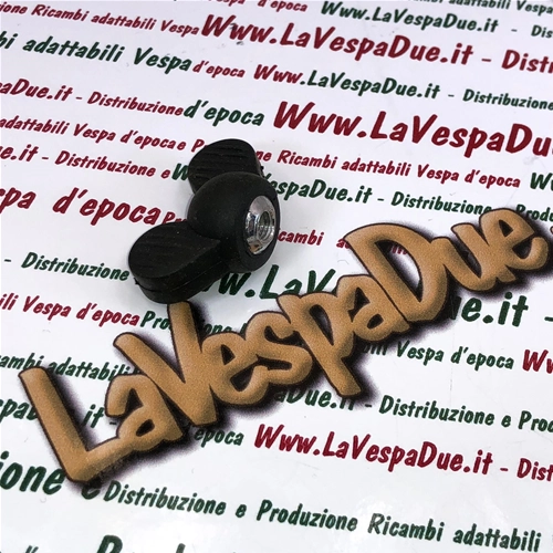 Écrou papillon en aluminium avec capuchon en caoutchouc pour bouchon de réservoir et supports de batterie pour VESPA 50 90 125 150 160 180 200 tous V1T V15T VM VN V30 VL SS RALLY GS etc.