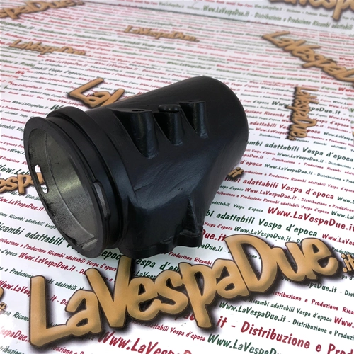 Schwarz lackierter Vergaser-Luftfilterzylinderkasten für VESPA GS 160 VSB1T erste Serie ro 099047 077556