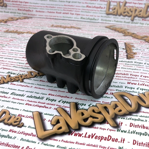 Schwarz lackierter Vergaser-Luftfilterzylinderkasten für VESPA GS 160 VSB1T erste Serie ro 099047 077556