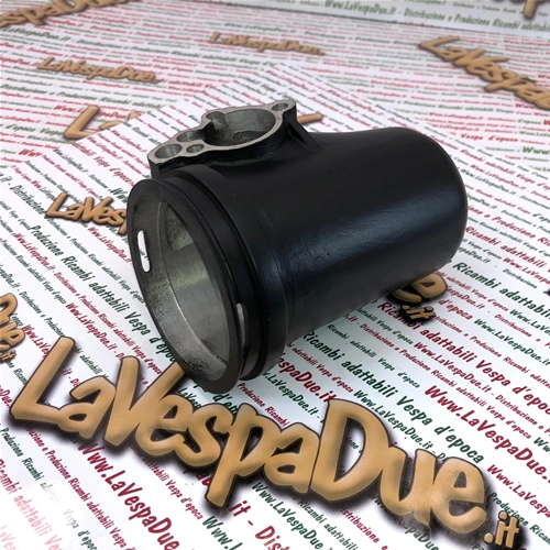Schwarz lackierter Vergaser-Luftfilterzylinderkasten für VESPA GS 160 VSB1T erste Serie ro 099047 077556