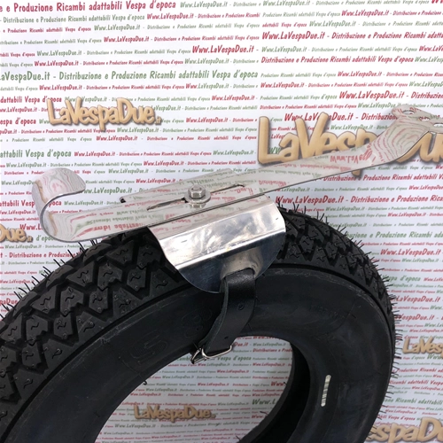 Support central de roue de secours à l'intérieur du carénage pour VESPA 125 150 50 ans VN VL VM GS 3.50 8 et 3.50 10 pouces, complet avec sangles