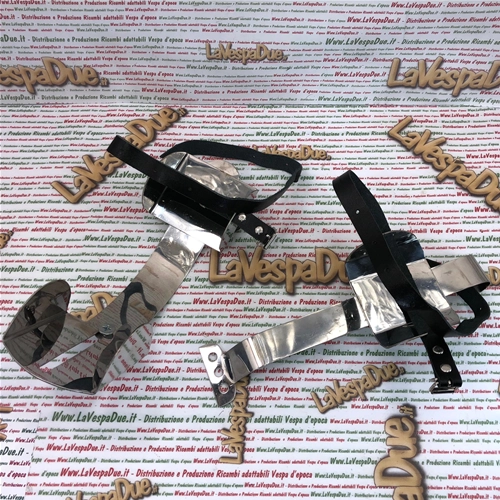 Support central de roue de secours à l'intérieur du carénage pour VESPA 125 150 50 ans VN VL VM GS 3.50 8 et 3.50 10 pouces, complet avec sangles