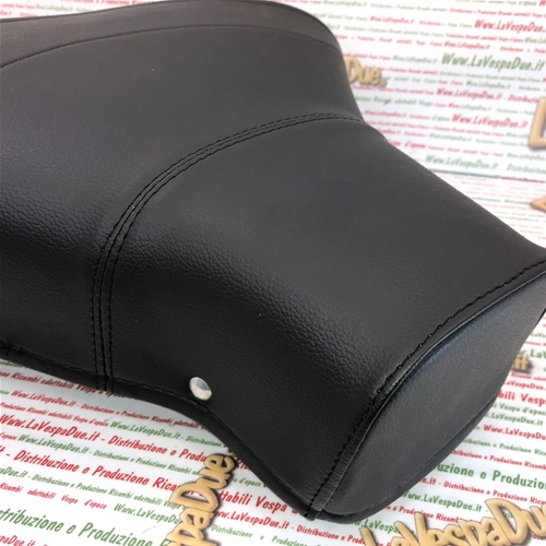 Asiento delantero monoplaza negro para VESPA 125 VN1T VN2T VU1T U UTILITARIA DE 1955 A 1957
