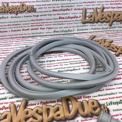 Complete gasket kit set of 25 grey rubber parts for VESPA 125 150 VM VN VL VB1 LOW HEADLIGHT OSTRICH