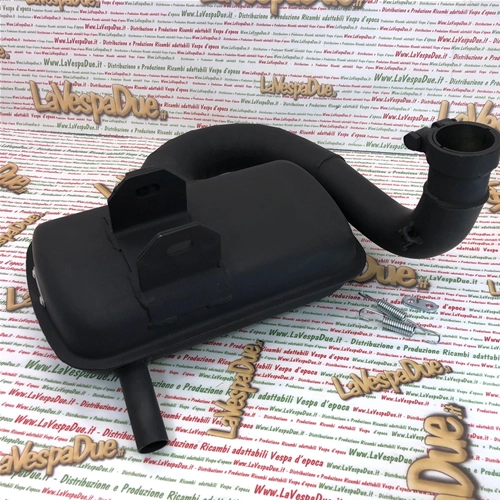 Marmitta espansione eleborata VESPA 125 150 PX PE SPRINT TS GT LVD RACING PERFORMANCE ROAD RACE sportiva LVD