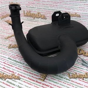 Marmitta espansione eleborata VESPA 125 150 PX PE SPRINT TS GT LVD RACING PERFORMANCE ROAD RACE sportiva LVD
