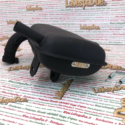 Marmitta espansione eleborata VESPA 125 150 PX PE SPRINT TS GT LVD RACING PERFORMANCE ROAD RACE sportiva LVD