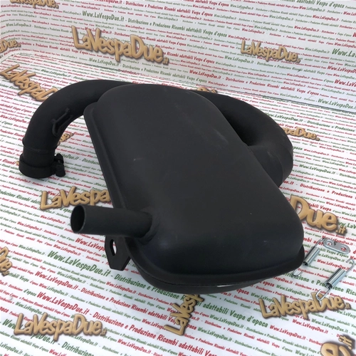Marmitta espansione eleborata VESPA 125 150 PX PE SPRINT TS GT LVD RACING PERFORMANCE ROAD RACE sportiva LVD