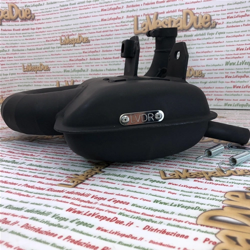 Marmitta espansione eleborata VESPA 125 150 PX PE SPRINT TS GT LVD RACING PERFORMANCE ROAD RACE sportiva LVD