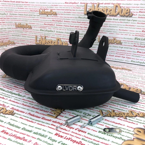 Pot d'échappement à expansion pour Vespa PX PE RALLY 200 LVD RACING PERFORMANCE ROAD RACE