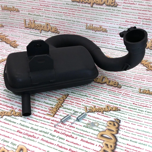 Pot d'échappement à expansion pour Vespa PX PE RALLY 200 LVD RACING PERFORMANCE ROAD RACE