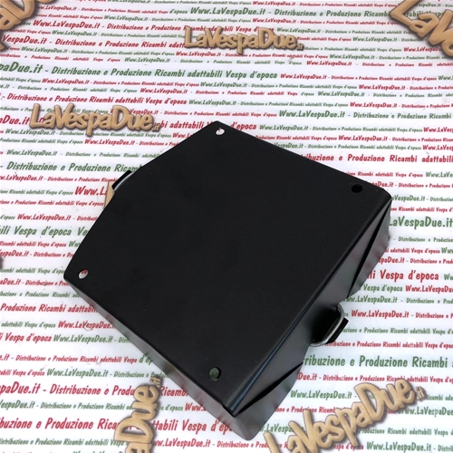 Boîtier de batterie complet avec ressort pour fixation VESPA 125 150 200 PX E ARCOBALENO E ELESTART T5 ro 230750