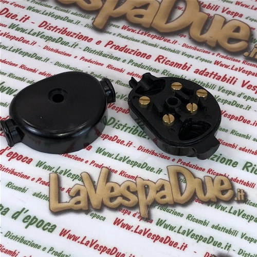 Toma de corriente de bajo voltaje para VESPA 125 VNB6T VNC1T VBB2T VBC1T VLA1T GT GTR SPRINT SPRINT VELOCE RALLY 180 SS