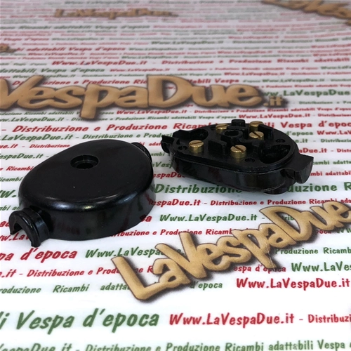 Toma de corriente de bajo voltaje para VESPA 125 VNB6T VNC1T VBB2T VBC1T VLA1T GT GTR SPRINT SPRINT VELOCE RALLY 180 SS