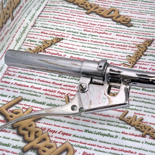 Chrome handlebar for VESPA 125 U VU1T UTILITARIA year 1953 complete with controls and headlight body