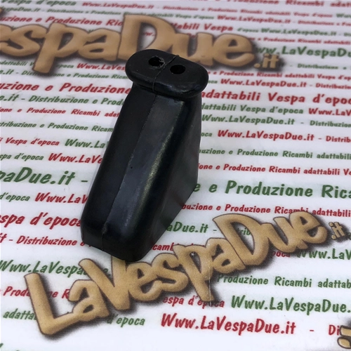 Cappuccio isolante per presa bassa alta tensione lato inferiore con due fori ingresso impianto per VESPA GS 160 180 SS SUPER SPORT