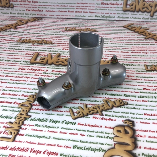 Support de guidon en aluminium pour Vespa 125 (1951-1957) : V30, V31, V32, V33, VU1, Ape 150, AB1, AB2 (phare bas).