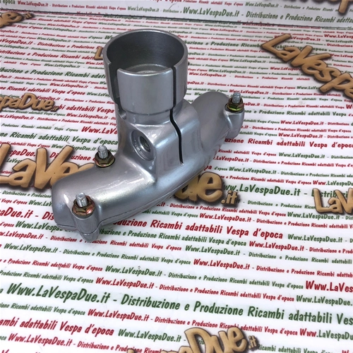 Support de guidon en aluminium pour Vespa 125 (1951-1957) : V30, V31, V32, V33, VU1, Ape 150, AB1, AB2 (phare bas).