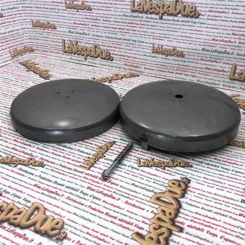 Coppia calotte coppa ruota centrale VESPA 50 90 SS copriruota 50 SUPER SPRINT V5SS1T 90 SUPER SPRINT V9SS1T
