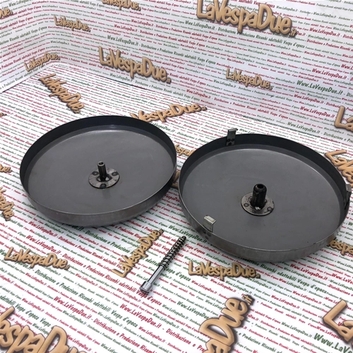 Coppia calotte coppa ruota centrale VESPA 50 90 SS copriruota 50 SUPER SPRINT V5SS1T 90 SUPER SPRINT V9SS1T