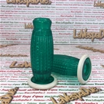 Paar BUBBLE SUPERFLEX 22 mm transparente grüne Griffe für VESPA 50 80 90 125 150 160 180 200 PRIMAVERA ET3 GT GTR SUPER TS GL SPRINT VELOCE SS PX PE