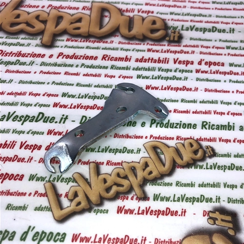 Placa de manillar para soporte de funda de fijación de cable para faro redondo VESPA 50 90 100 NLRS SS SR SPECIAL ro 070693