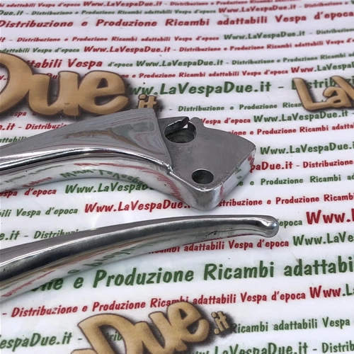 Juego de manetas de freno y embrague pulidas para VESPA 125 150 VB1T VBB VNB VBA VNA 60s ro 033882