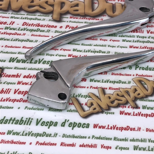 Juego de manetas de freno y embrague pulidas para VESPA 125 150 VB1T VBB VNB VBA VNA 60s ro 033882