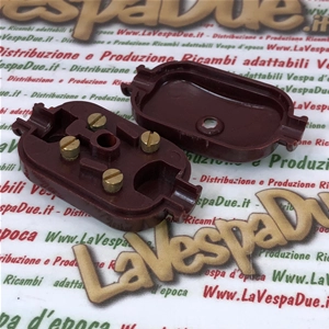 Enchufe marrón de bajo voltaje para VESPA 125 VNA VNB 150 VBA1T 150 VBB1T VBB2T >216488 150 GL VLA1T excelente calidad ro 084356 084357